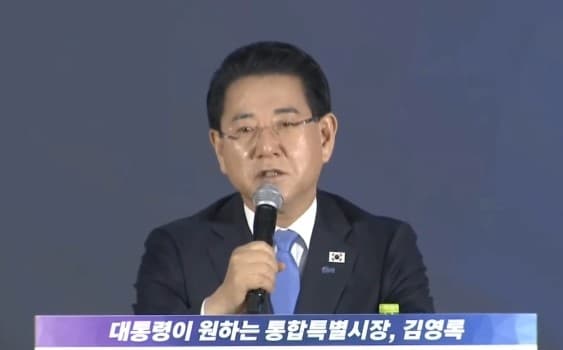 김영록 “단순 합종연횡 아닌 ‘정책연대’가 핵심”… 이개호 등 지지세 확산 주력